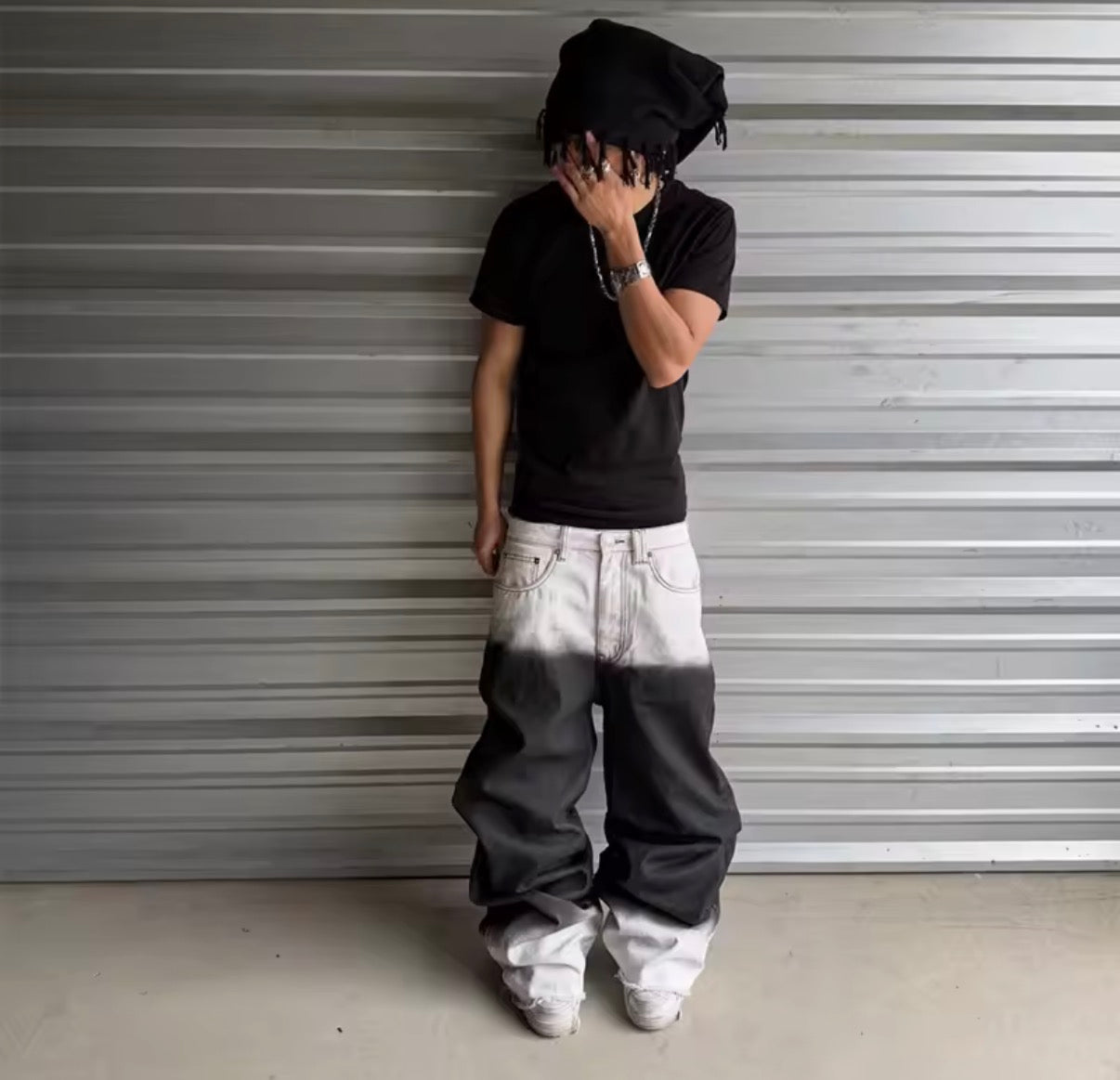 LOVEROCK WHITE FADE DENIM <3