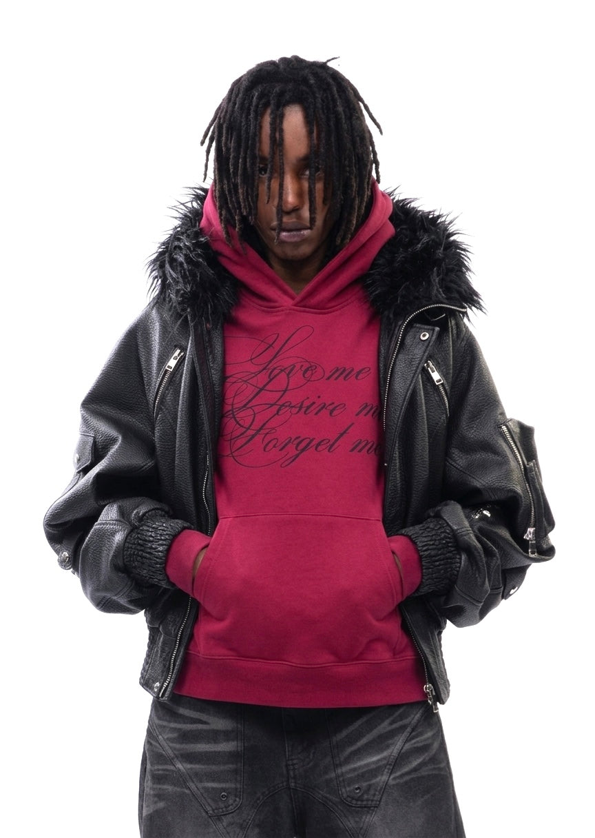FORGET ME HOODIE (RED)