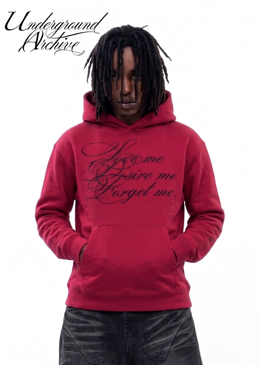 FORGET ME HOODIE (RED)