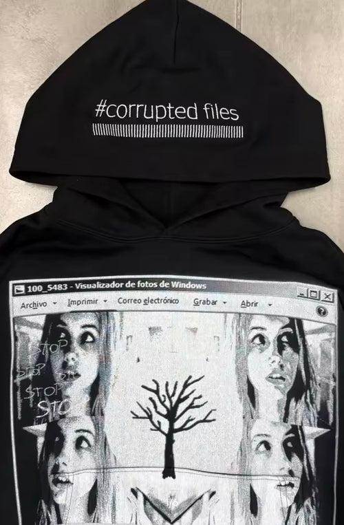 CORRUPTED FILES HOODIE