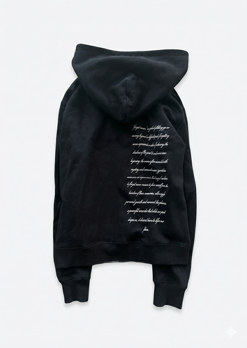 FORGET ME HOODIE (BLACK)