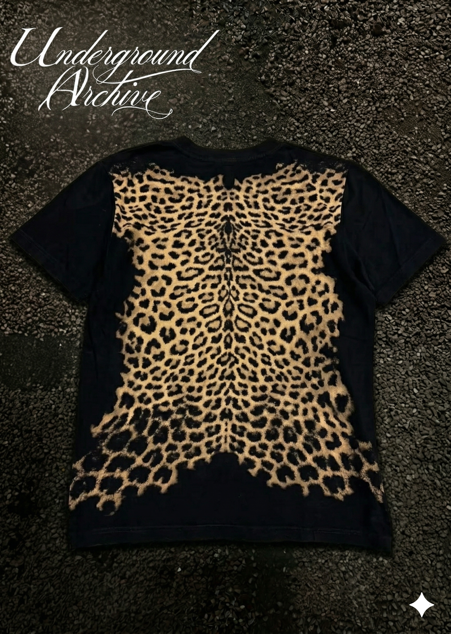 LEOPARD DOUBLE SIDED TEE