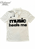 'MUSIC HEALS ME' POLO