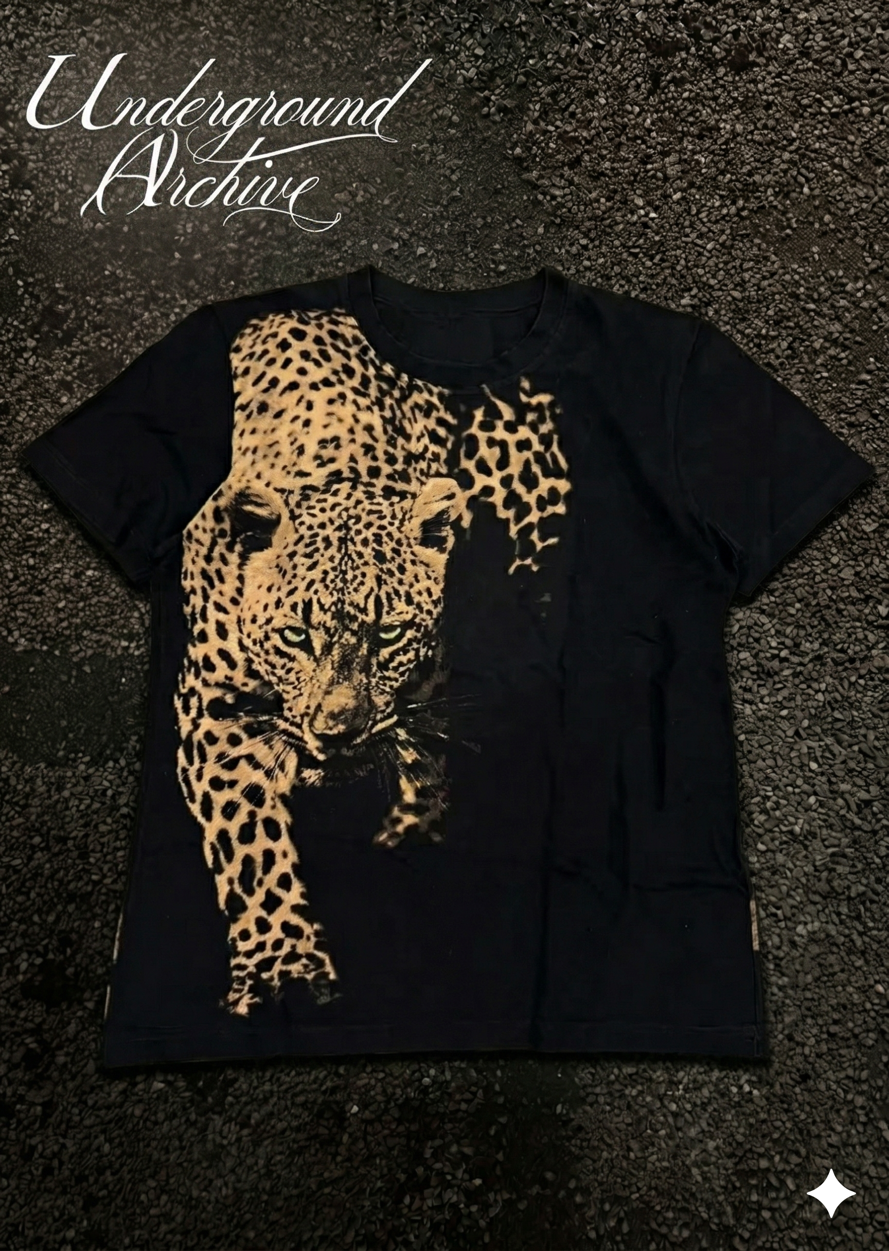 LEOPARD DOUBLE SIDED TEE