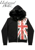 REBEL UK ZIP-UP