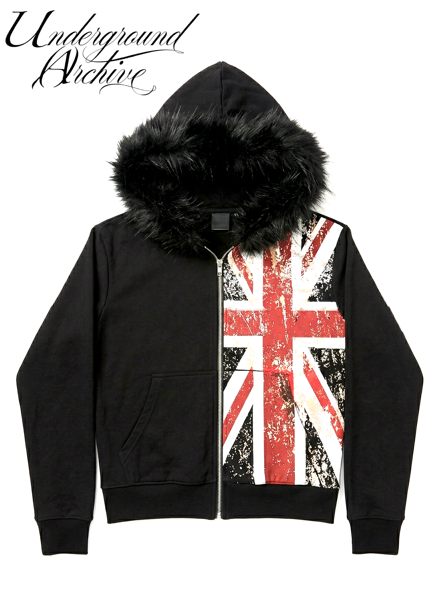 REBEL UK ZIP-UP