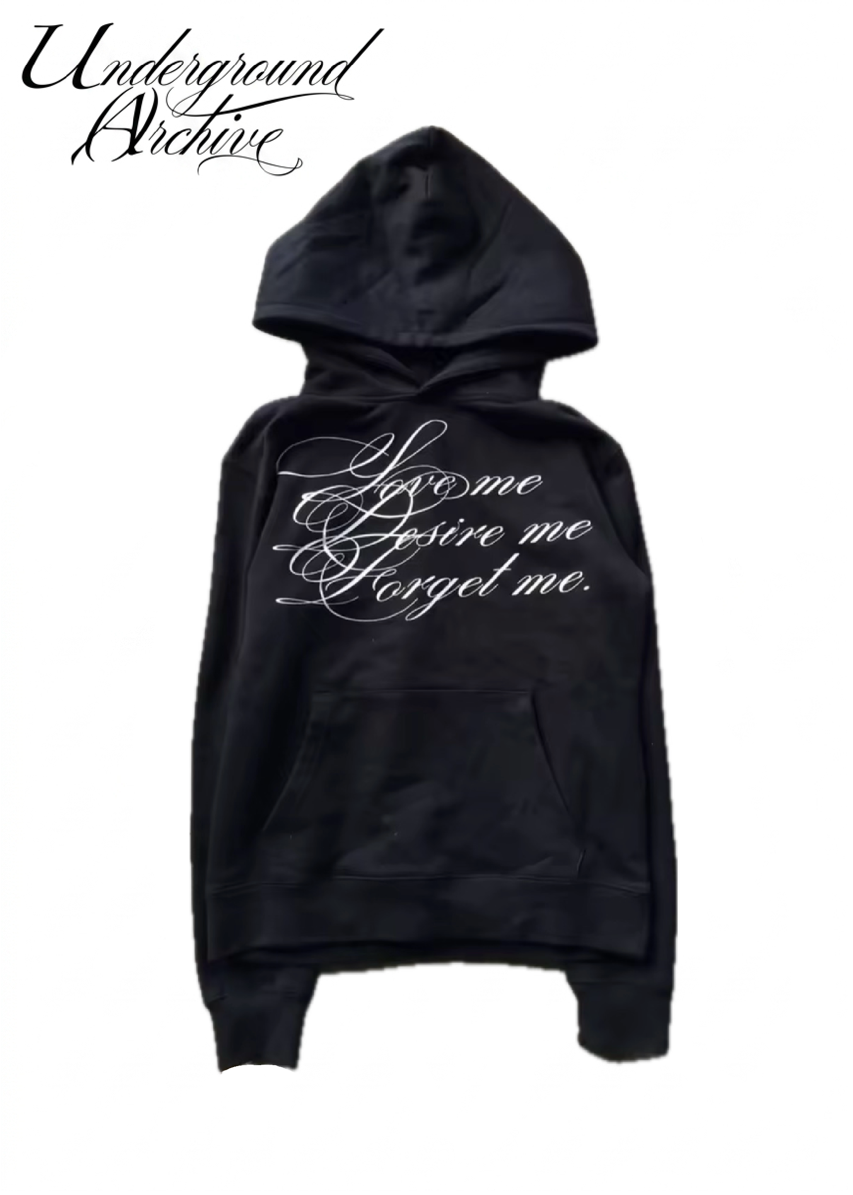FORGET ME HOODIE (BLACK)