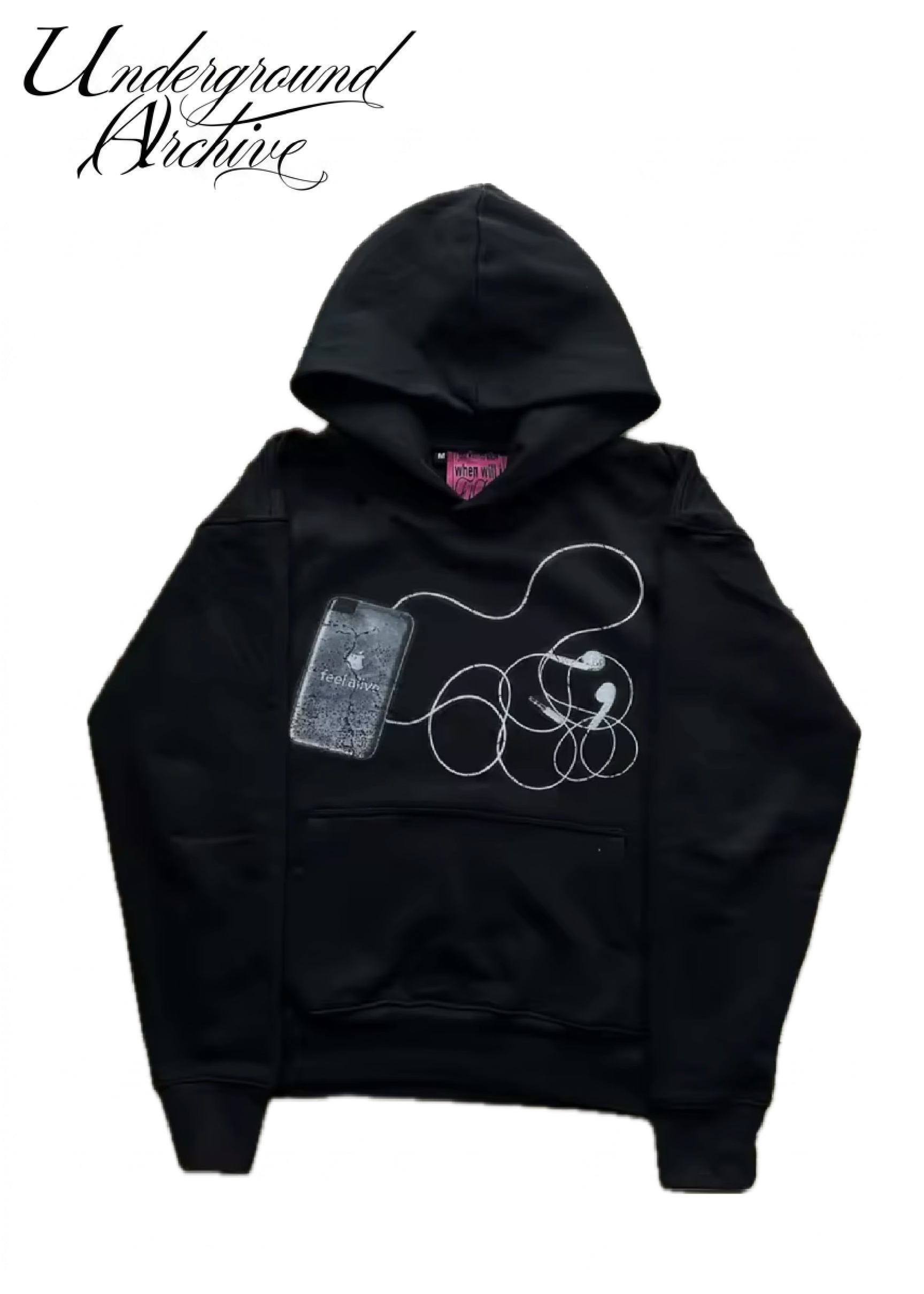FEELALIVE.MP3 HOODIE