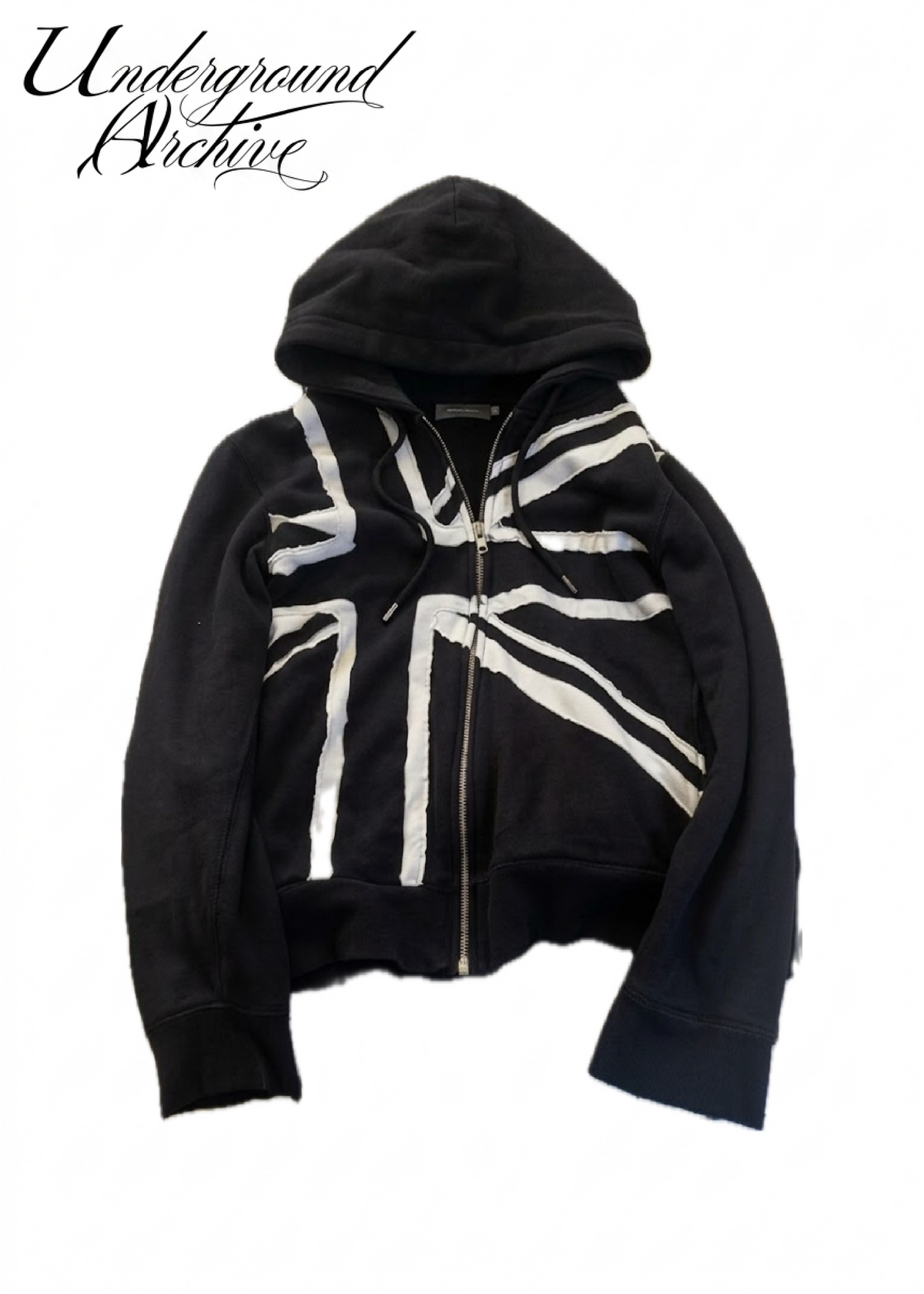 UK FLAG PATCHWORK ZIP-UP