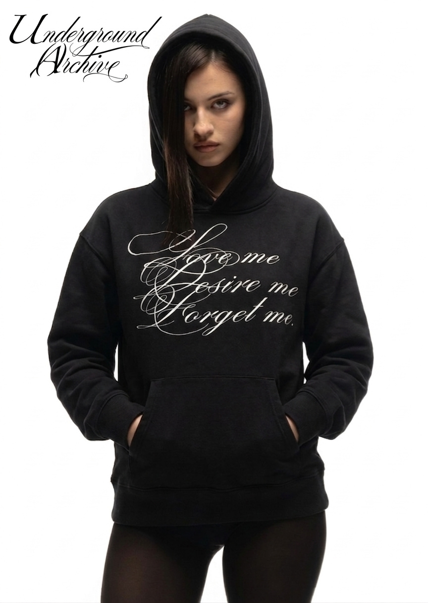FORGET ME HOODIE (BLACK)