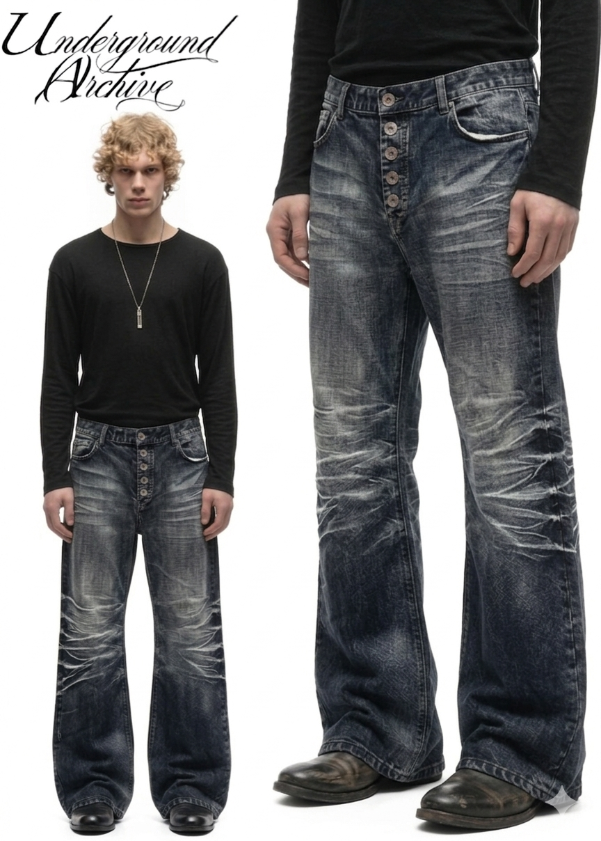 BANANA WHISKER BLUE DENIM