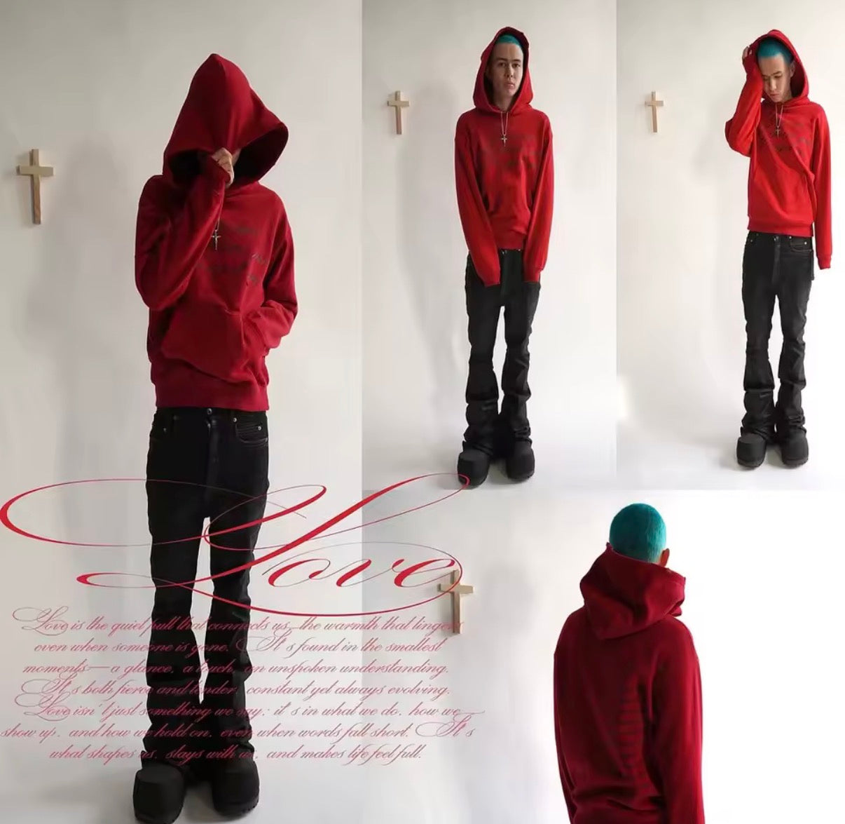DESIRE ME HOODIE (RED) <3