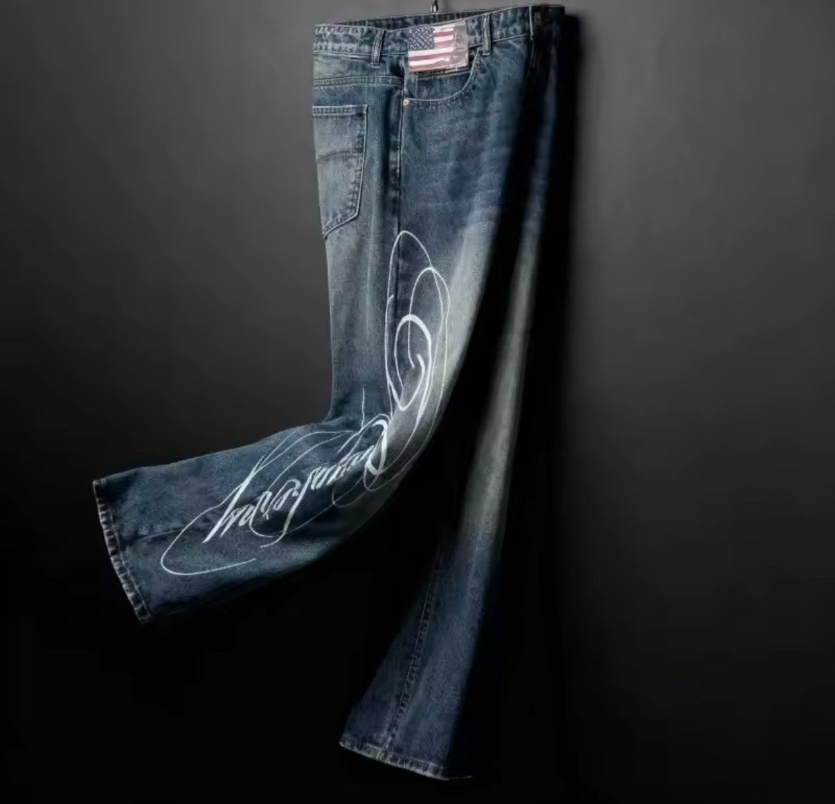 RASPBERRY FLARED DENIM <3