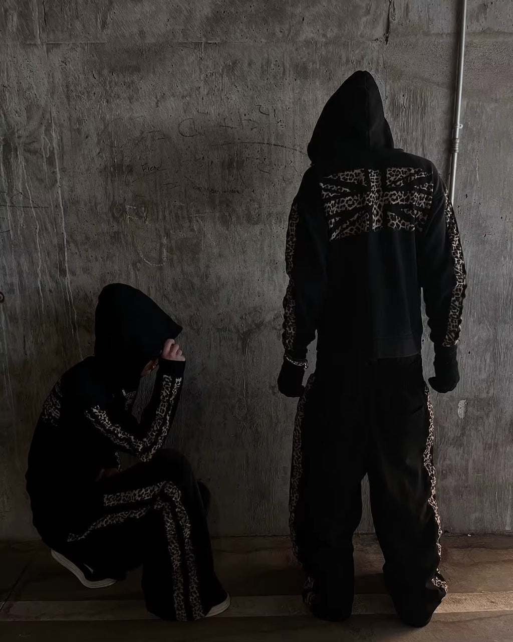 UK CHEETAH SKULL ZIP UP (DELUXE)