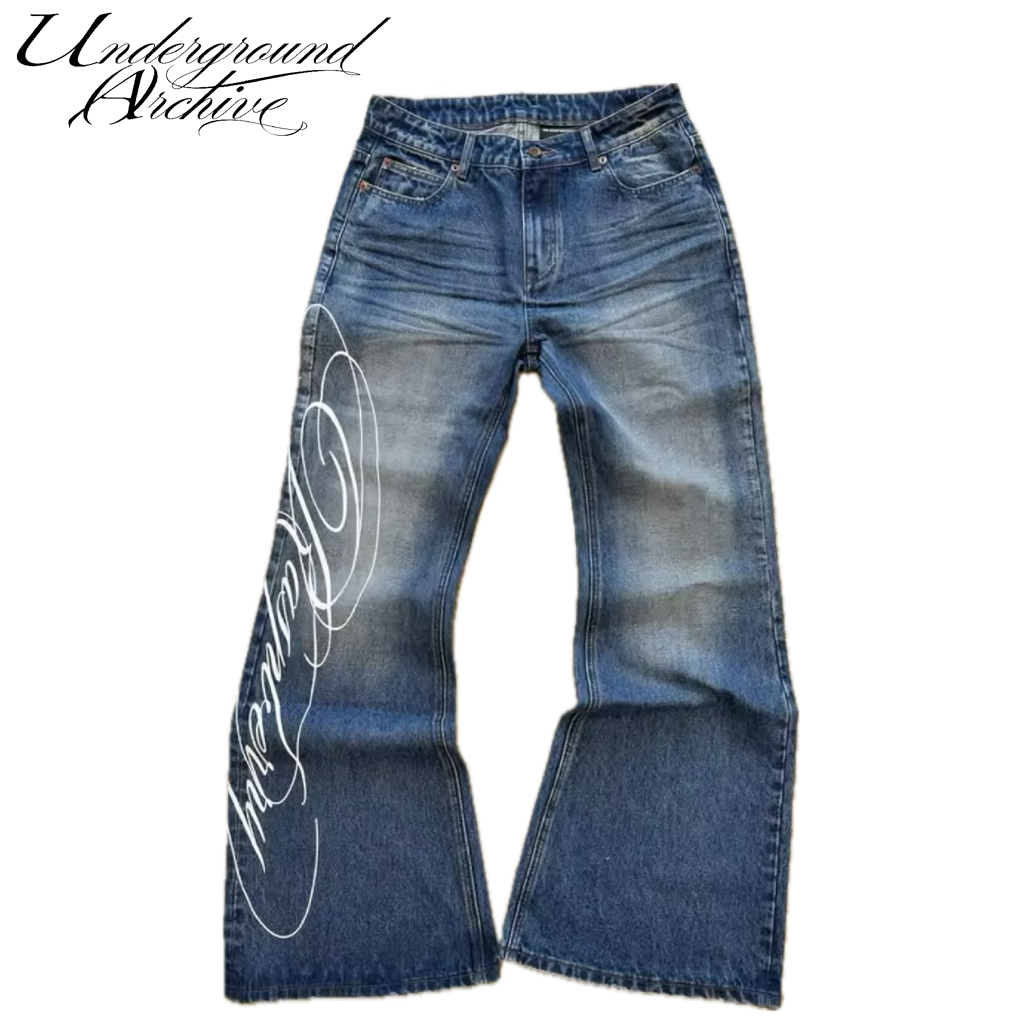 RASPBERRY FLARED DENIM <3