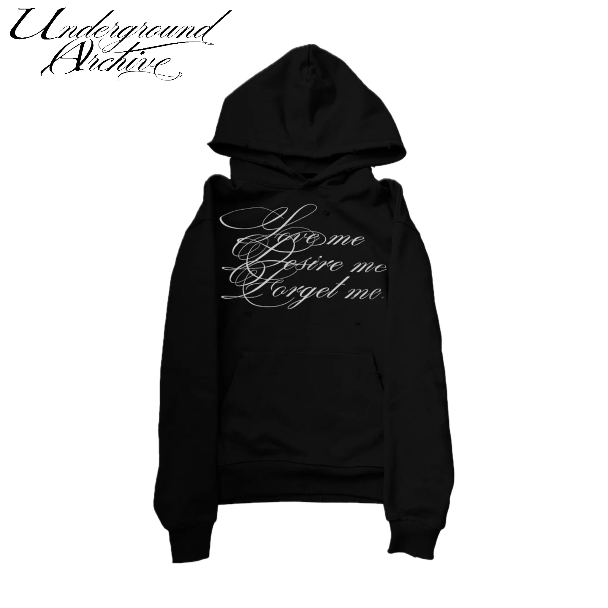 DESIRE ME HOODIE (BLACK) <3